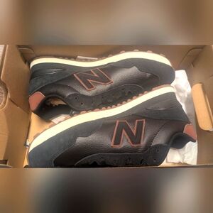 New Balance 515 Black and Brown Sneakers